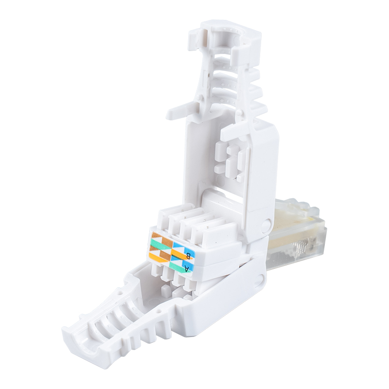 Conector RJ45 sin herramientas sin blindaje Cat5e RJ-688Y-C5E