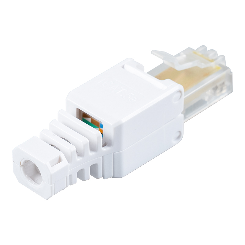 Conector RJ45 sin herramientas sin blindaje Cat5e RJ-688Y-C5E