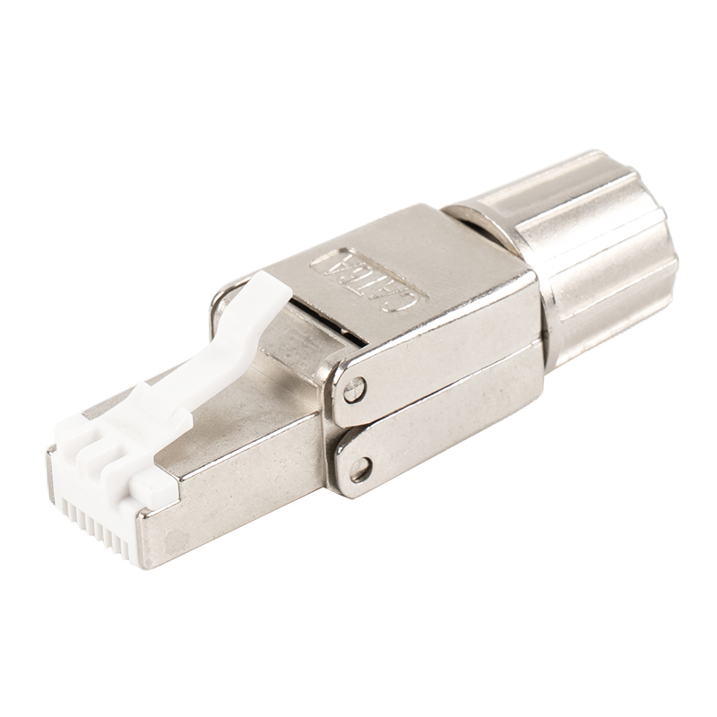 Conector RJ45 sin herramientas blindado Cat6A RJ-G40S-1-C6A