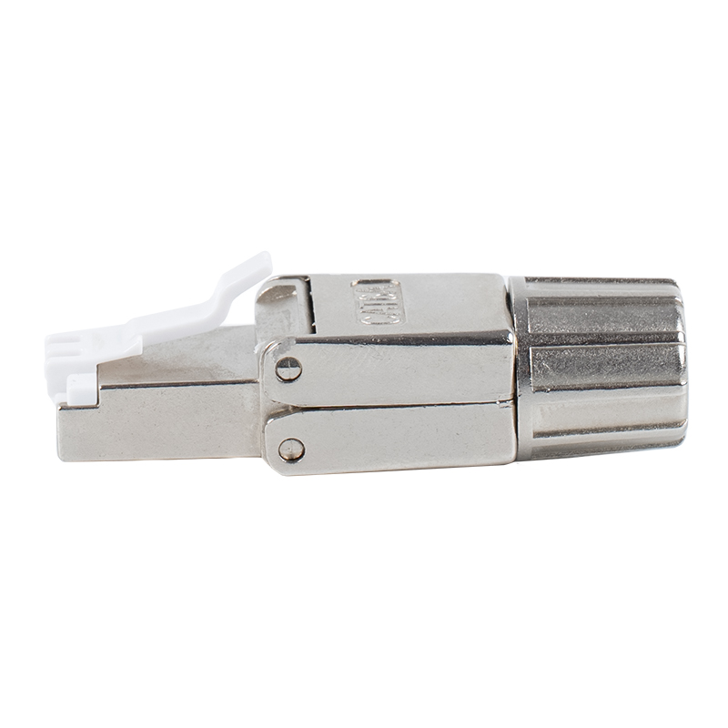 Conector RJ45 sin herramientas blindado Cat6A RJ-G40S-1-C6A