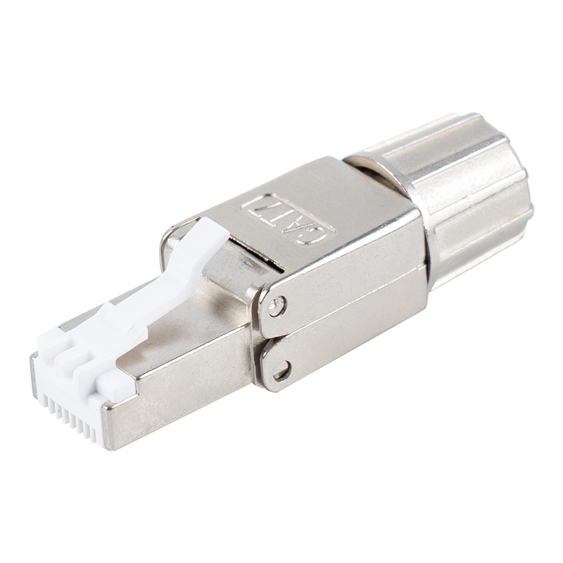 Conector RJ45 sin herramientas blindado Cat7 RJ-G40S-1-C7