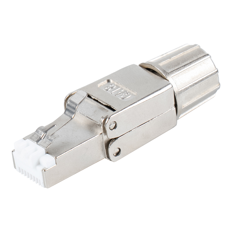 Conector RJ45 sin herramientas blindado Cat8 RJ-G40S-1-C8