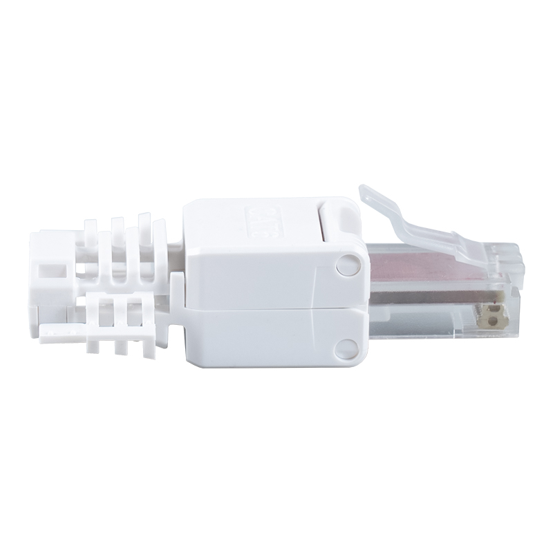 Conector RJ45 sin herramientas sin blindaje Cat6 （con alas） RJ-688X-C6