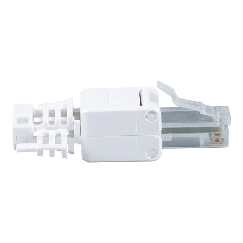 Conector RJ45 sin herramientas sin blindaje Cat6 （con alas） RJ-688X-C6