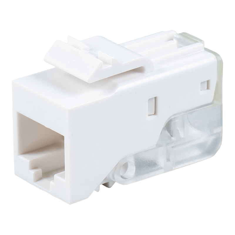 C5e Sin blindaje 90° Tolless Keystone Jack SM-2014H8C5E