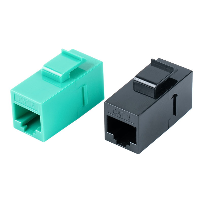 Acoplador en línea C6A RJ45 sin blindaje SM-2034C6