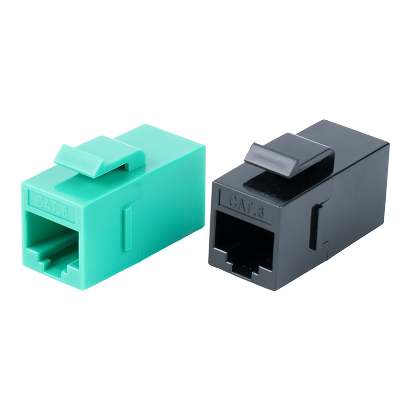Acoplador en línea C6A RJ45 sin blindaje SM-2034C6