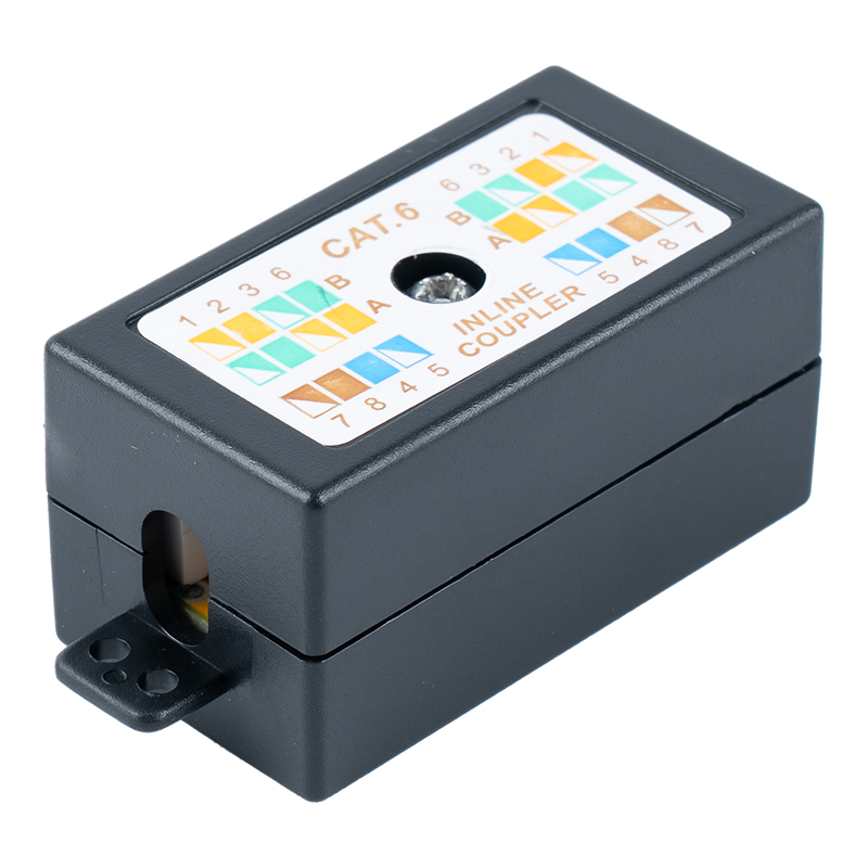 Acoplador en línea C5e RJ45 sin blindaje SM-2037C5E