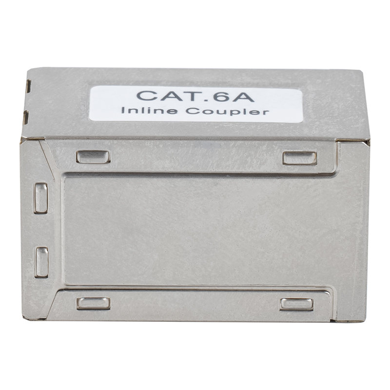 Acoplador en línea blindado C6A RJ45 SM-2039SC6A