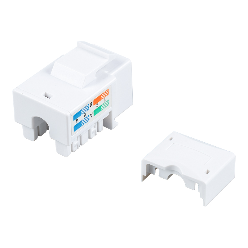 Gato modular Cat6 sin blindaje de 90° SM-2053H8C6