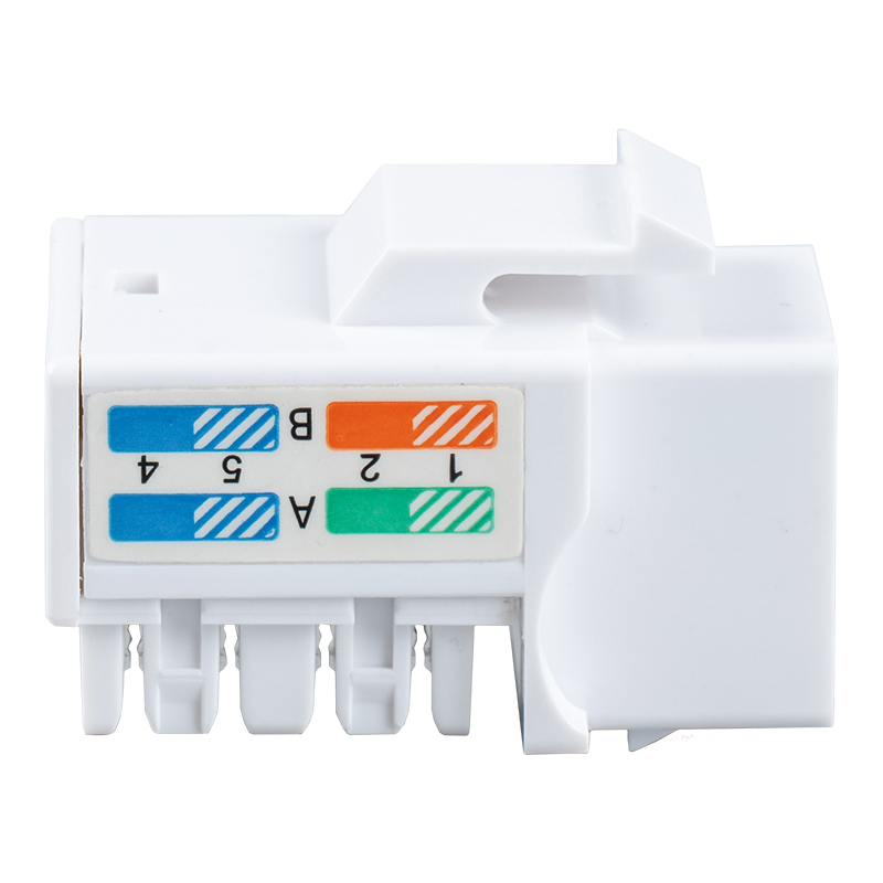 Gato modular Cat6 sin blindaje de 90° SM-2053H8C6