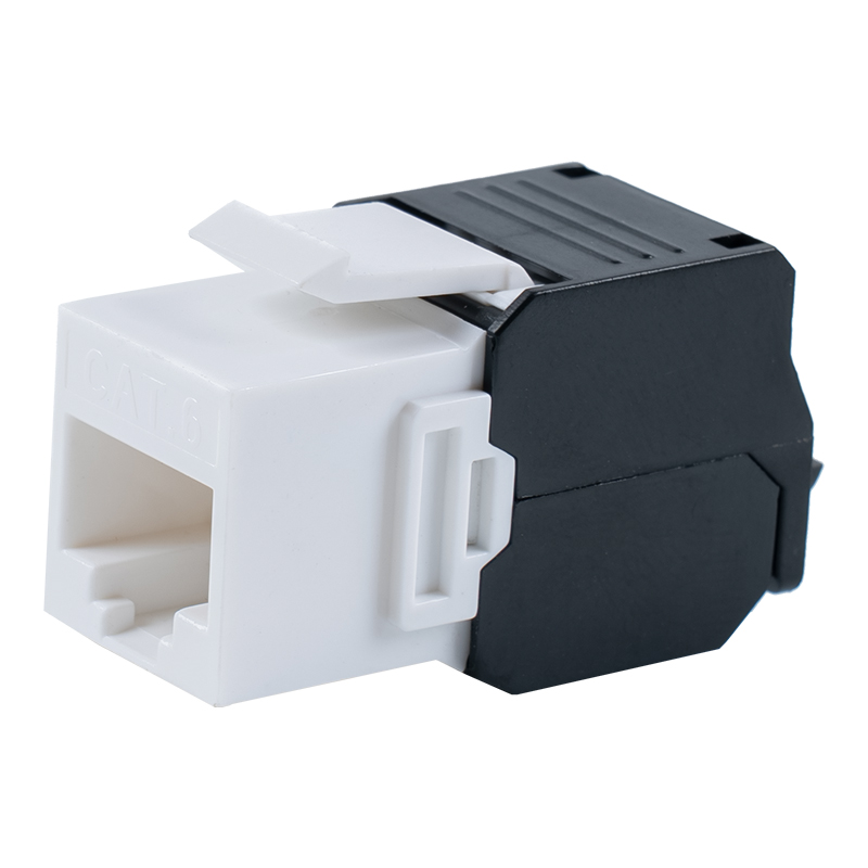 Gato modular sin herramientas Cat6 Unshield 180° (tipo abatible) SM-2336H8C6