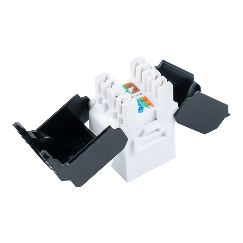 Gato modular sin herramientas Cat6 Unshield 180° (tipo abatible) SM-2336H8C6