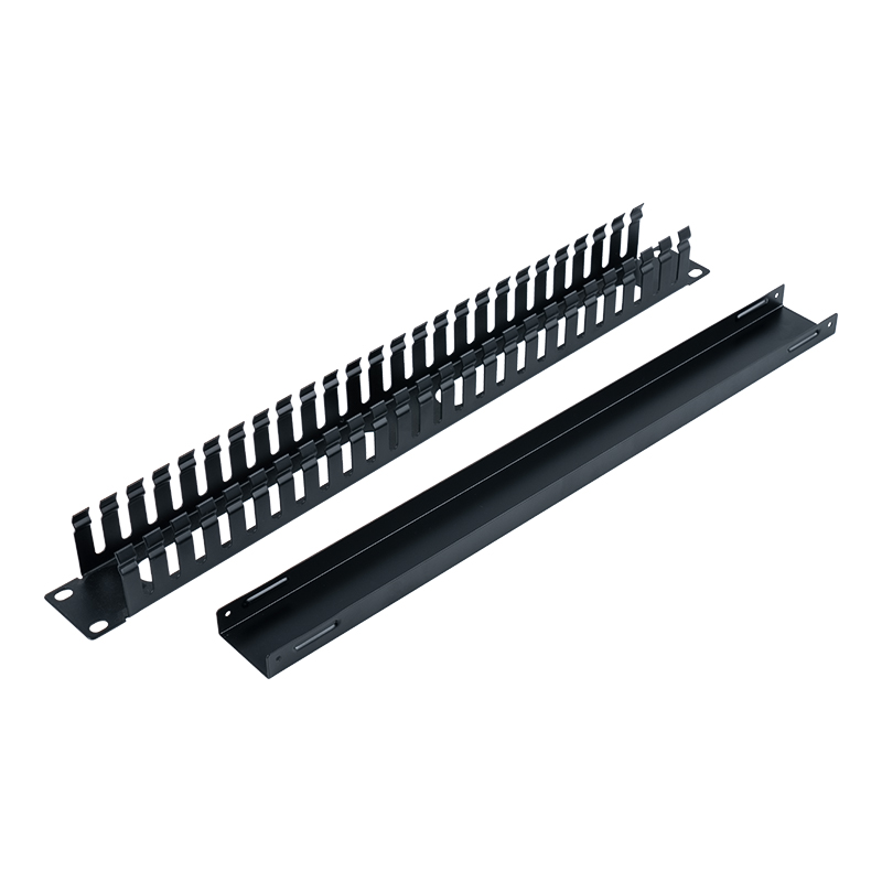 Soporte de gestión de cables metálicos 1U de 19 pulgadas (25 puertos) SP-3051-1U