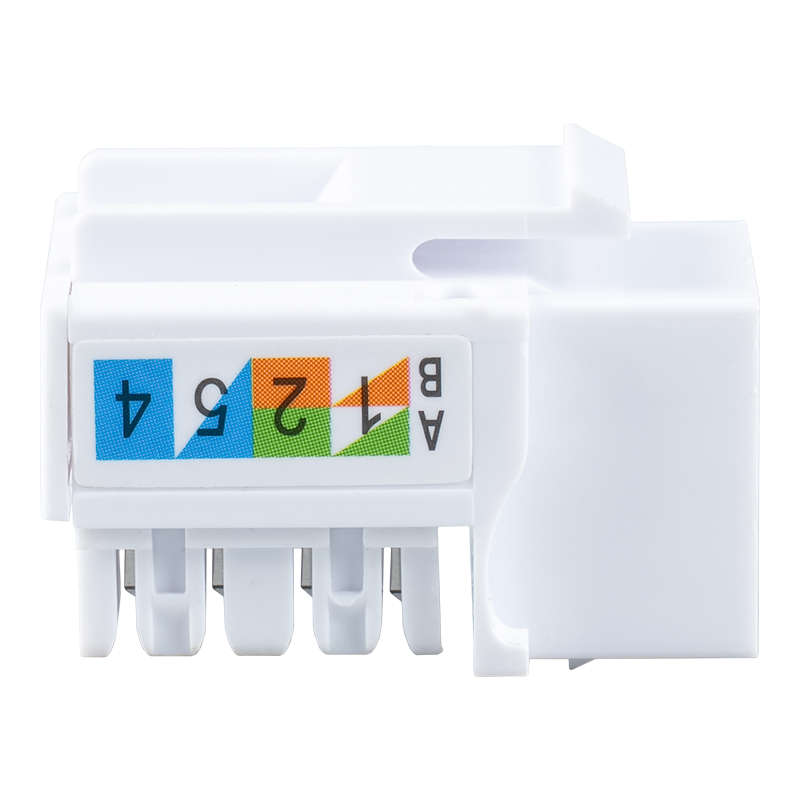 Gato modular Cat6 sin blindaje de 90° SM-2054H8C6 