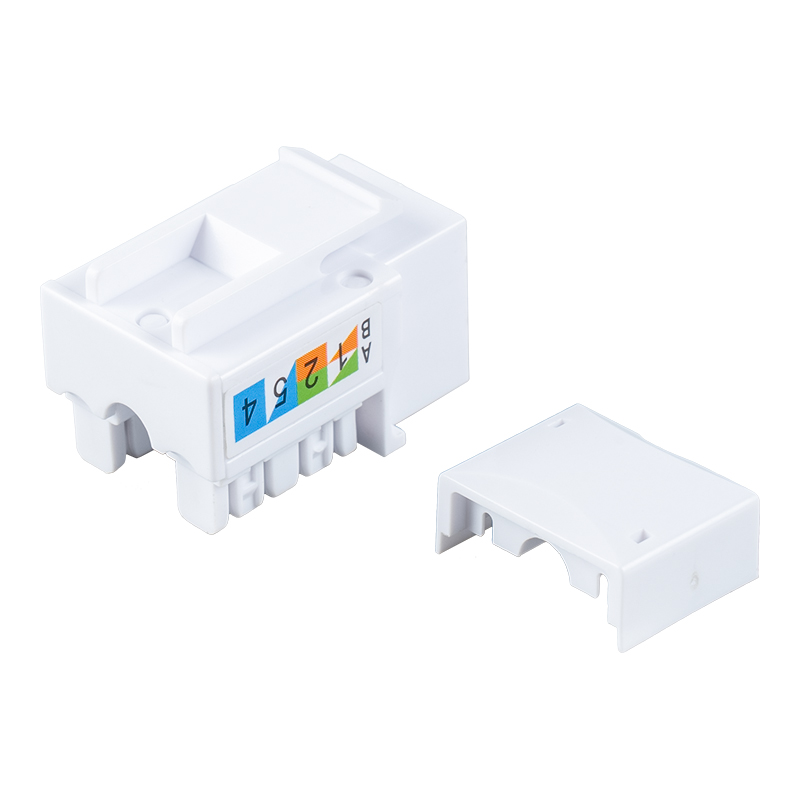Gato modular Cat6 sin blindaje de 90° SM-2054H8C6 