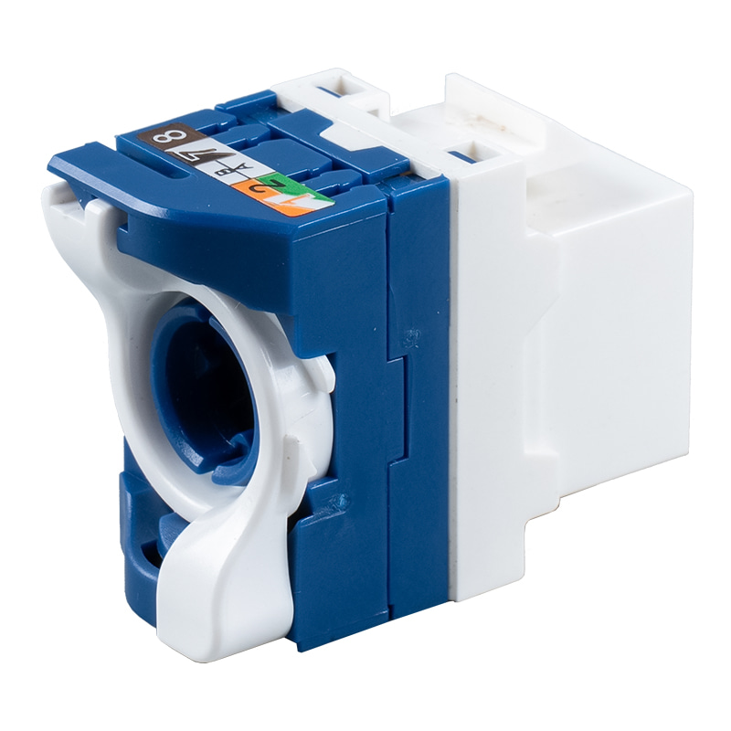 Módulo sin herramientas C6A 180° sin blindaje (diámetro de cable ajustable en la parte trasera) SM-2342H8C6A