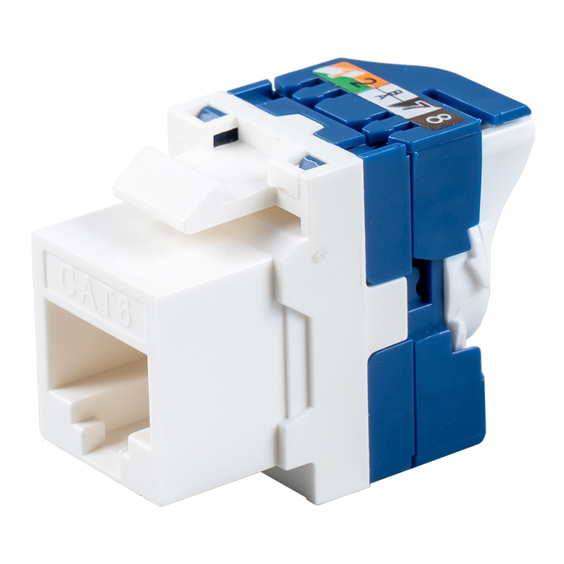 Módulo sin herramientas C6A 180° sin blindaje (diámetro de cable ajustable en la parte trasera) SM-2342H8C6A